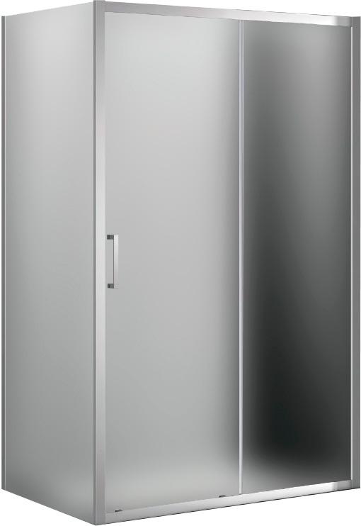 Душевой уголок 1500(1480-1520)х900(880-900)хh1950мм, прямоугольный, правый/левый, (стекло текстурное Punto 6мм, фурн.цв.хром), Molveno ZZ