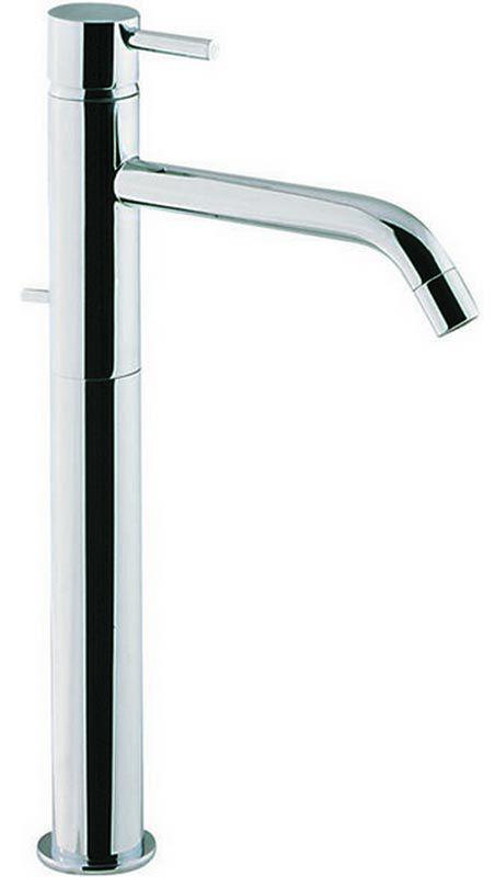 Смеситель для раковины, Высокий, излив 160хh220мм, с д/к, (цв. хром), Less Minimal KL