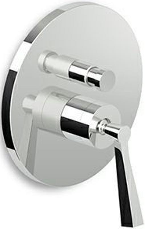 Смеситель для душа с переключателем, встраиваемый в стену, внешняя часть (БЕЗ внутр. части – арт.R97800), (цв.хром), Bellagio ZZ