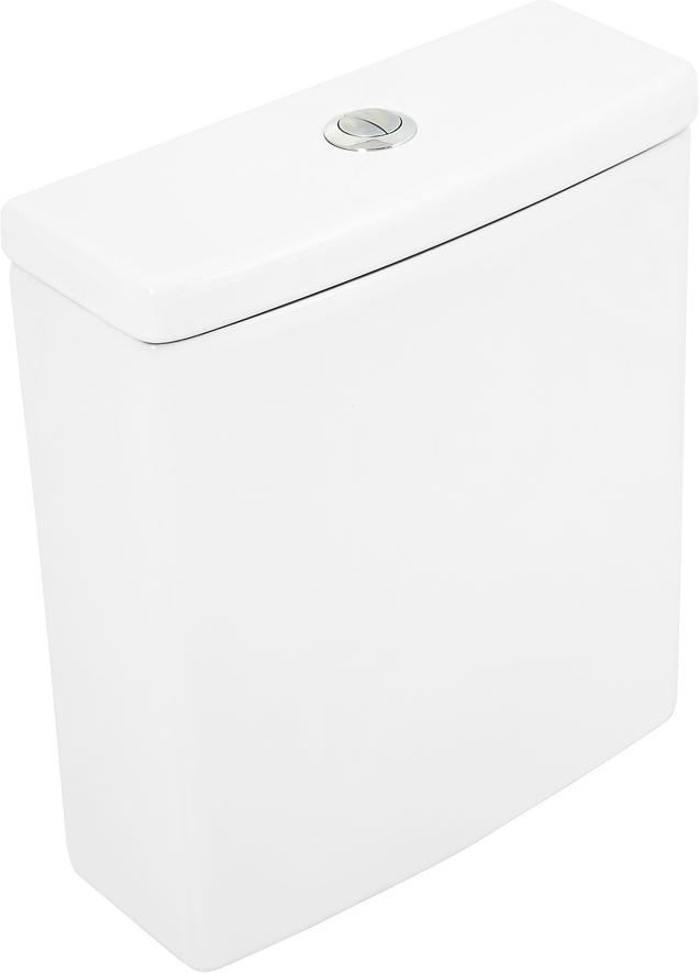 Бачок для напольного унитаза (арматура смыва 3/6л. в компл.), подвод воды снизу, Giubileo ZZ