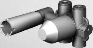 Внутренняя часть для смесителя, встраиваемого в стену, Pan ZZ