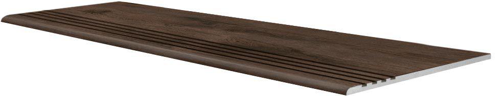 Ступень Стандарт Сальветти коричневый обрезной (n046656 )  |29.6x119.5