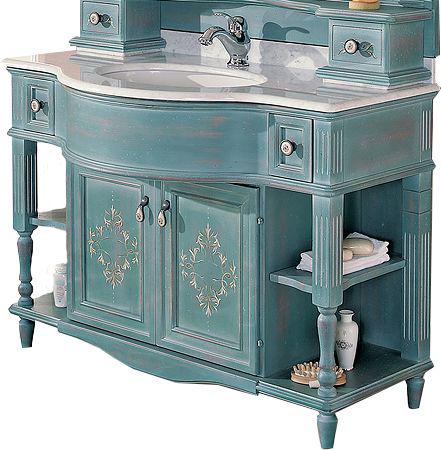 База под раковину, 113х60хh80см, с 2 выдв. ящиками, и 2 расп.дверьми, (БЕЗ столешницы арт.MO04хх и раков. арт.LSOT), (цв. Dec/Verde Sbiancato),Moro ZZ