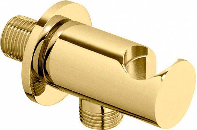Kронштейн для душа с выходом воды 1/2 для подключения душа, (цв.золото), Cezares ZZ