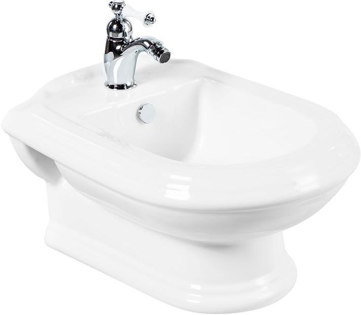 Биде подвесное 396х540мм, с 1 отв. д/смесителя, King Palace ZZ