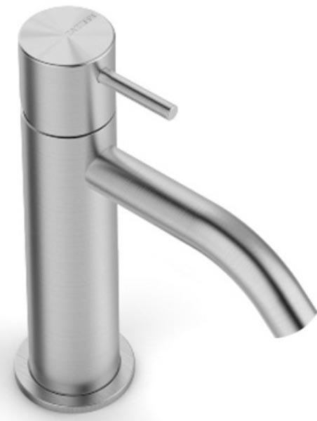 Смеситель для раковины, излив 110хh80мм, БЕЗ д/к, (цв.нерж.сталь), Z316 ZZ