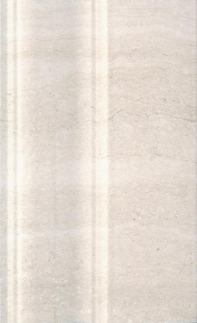 Плинтус Пантеон бежевый светлый матовый |15х25