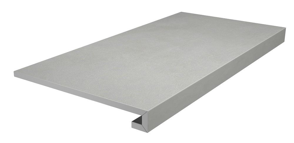 Ступень клееная Про Чементо серый матовый 33x60