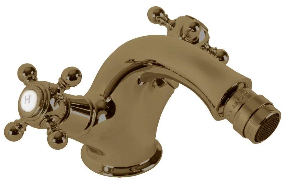 Смеситель для биде, с д/к, (цв. бронза), Golf ZZ