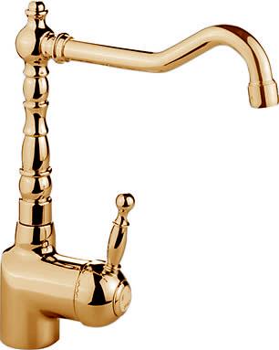 Смеситель для кух. мойки (цв.бронза) Arcana Royal ZZ