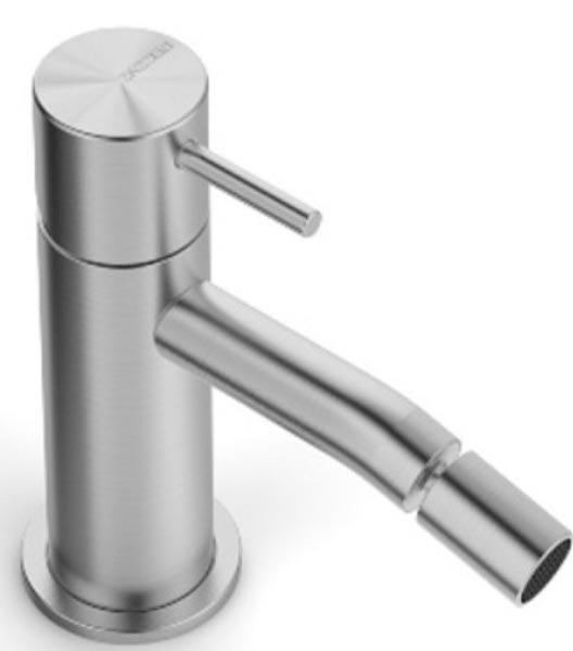 Смеситель для биде, излив 110хh70мм, БЕЗ д/к, (цв.нерж.сталь), Z316 ZZ