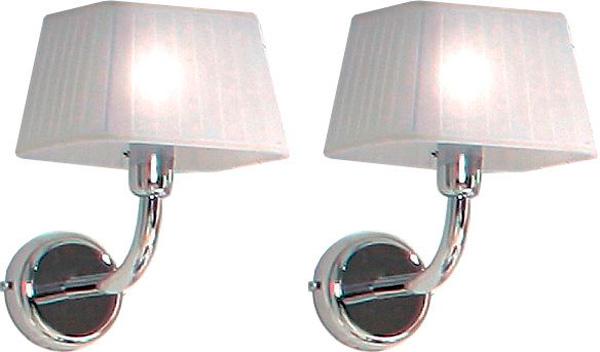 Светильники 2 шт., (для зеркала арт. Rosa 600/A ), (цв. Cromo), Laura ZZ