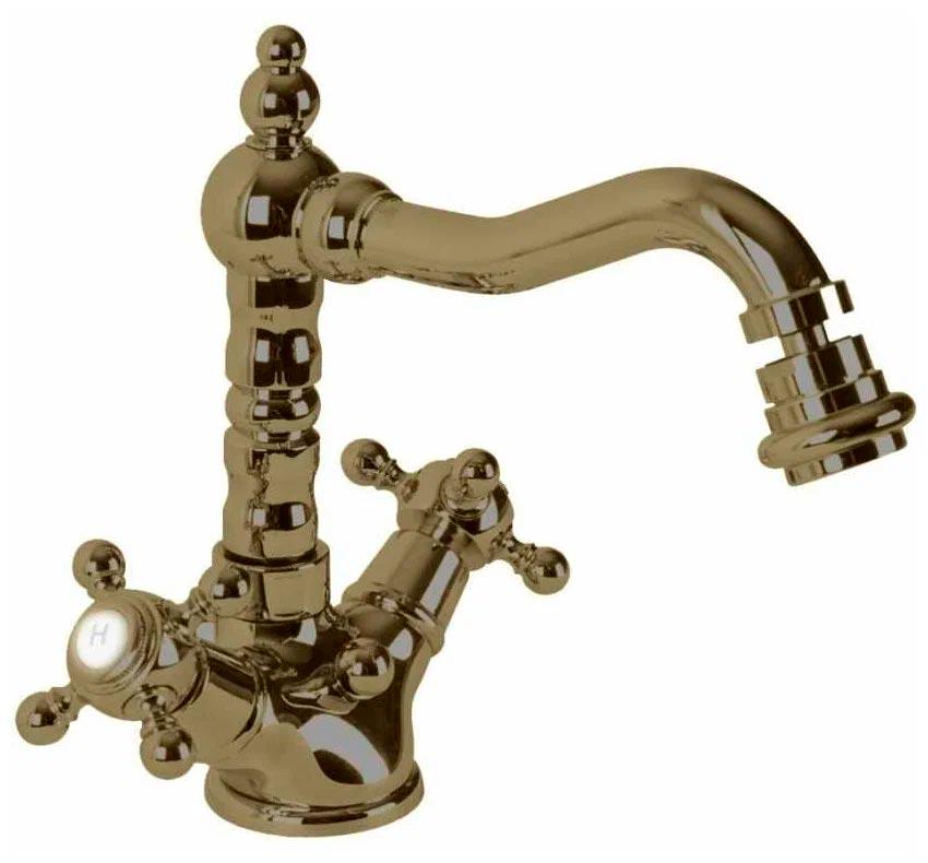 Смеситель для биде, с д/к, (цв. бронза), Golf ZZ