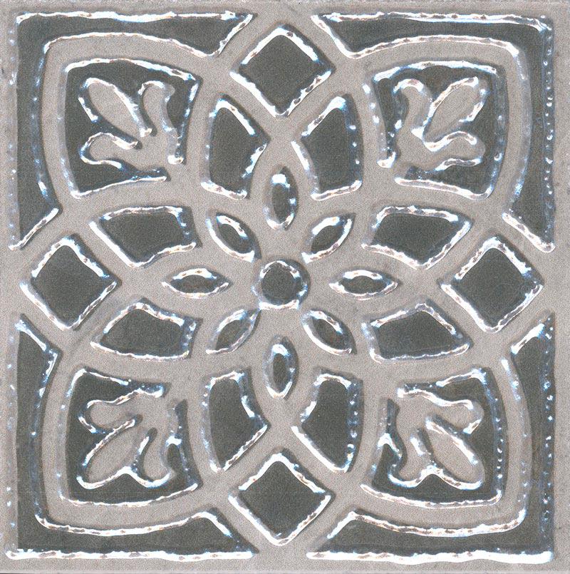 Вставка Парнас серый лаппатированныйXX |9.5х9.5