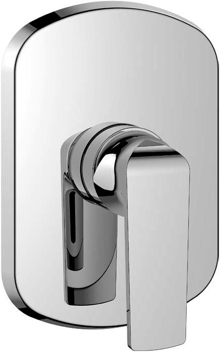 Смеситель для душа, встраиваемый в стену, (цв.хром), Globo ZZ