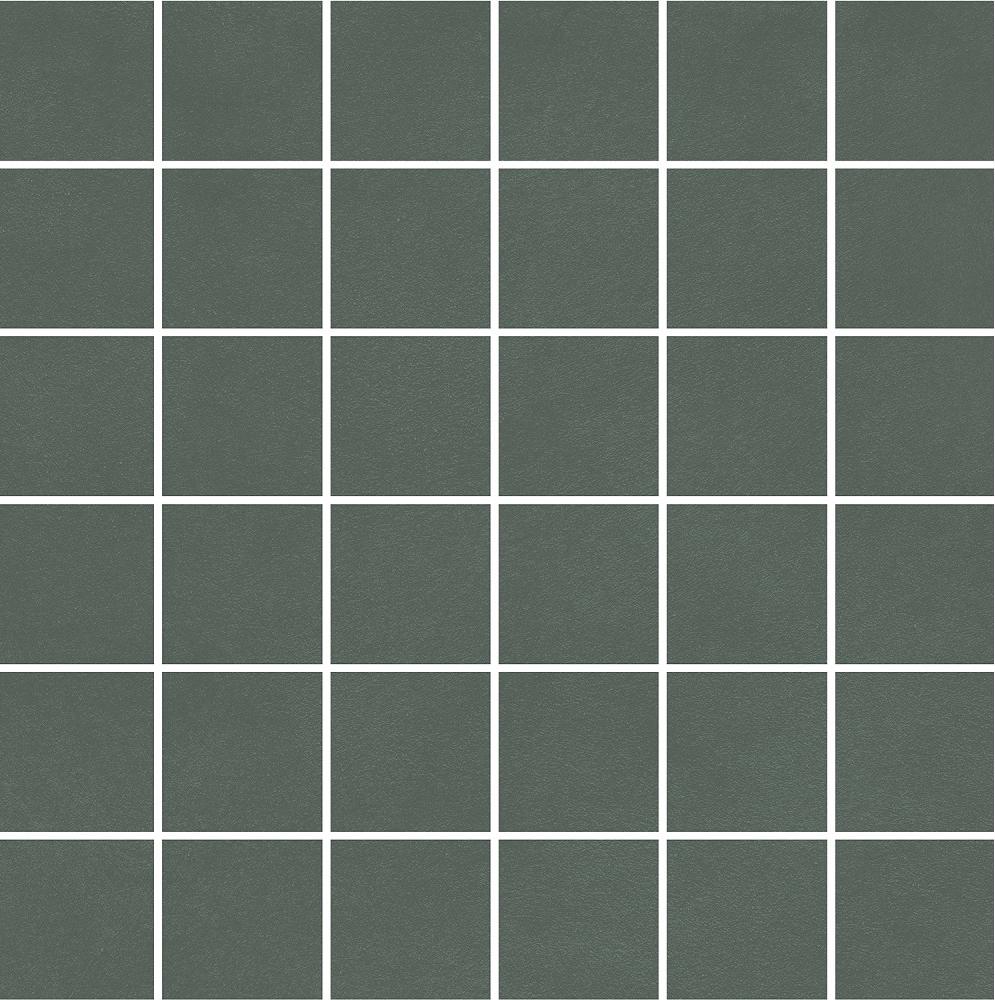 Декор Про Чементо мозаичный зелёный матовый 30x30