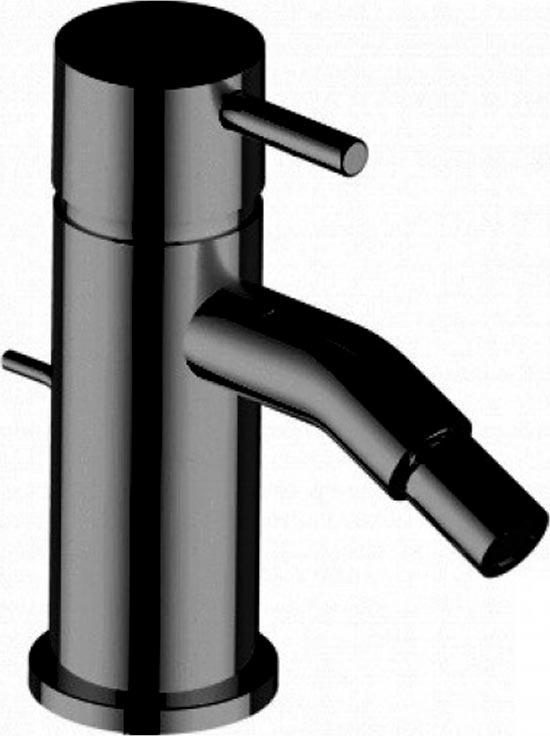 Смеситель для биде, с д/к, (цв.черный матовый), Less New ZZ