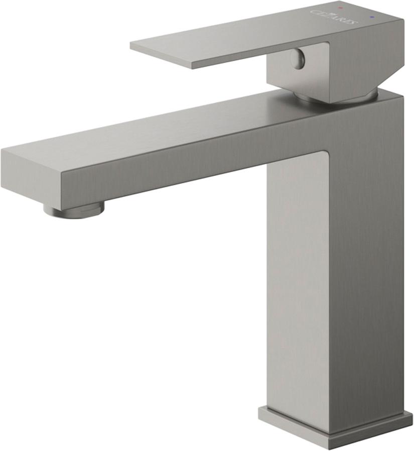 Смеситель для раковины, с д/к, (цв.сатин), Slider ZZ