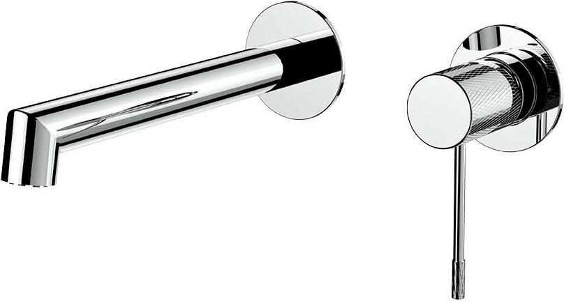 Смеситель для раковины, встраиваемый в стену, внутрен. часть в компл., (цв.хром), Desire ZZ