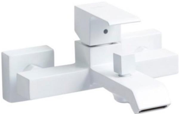 Смеситель для ванны, (цв.белый матовый), Porta ZZ