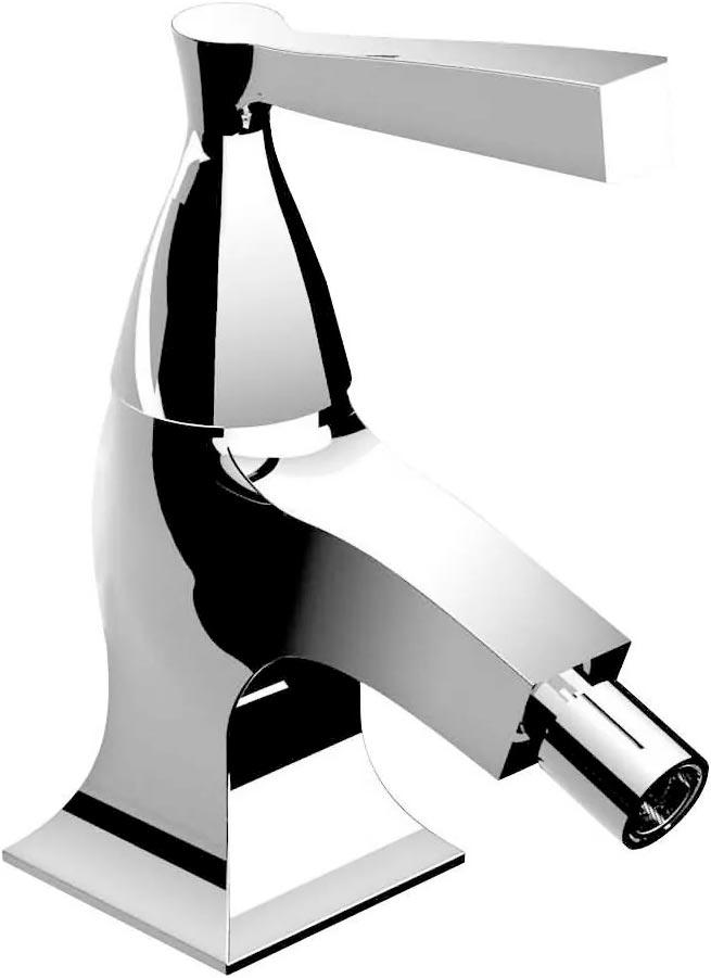 Смеситель для биде на 1 отв., одноручк., с д/к, (цв.хром), Bellagio ZZ