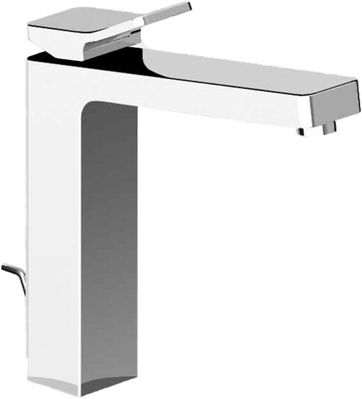 Смеситель для раковины высокий излив h248мм с д/к, (цв.хром), Soft ZZ