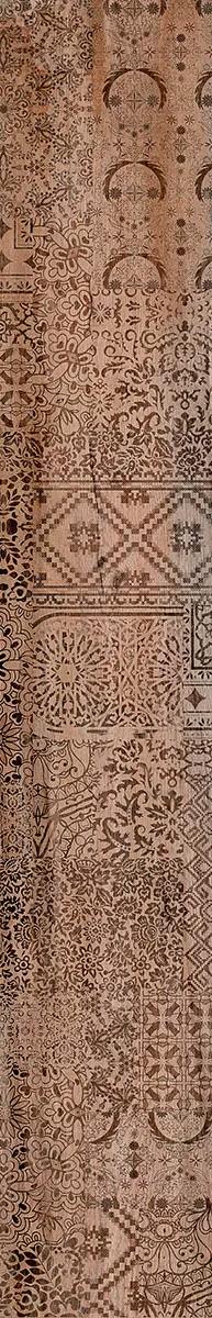 Про Вуд беж темный декорированный обрезной  20x119.5  ZZ