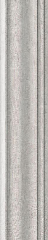 Плинтус Меранти белый XX 8x39.8