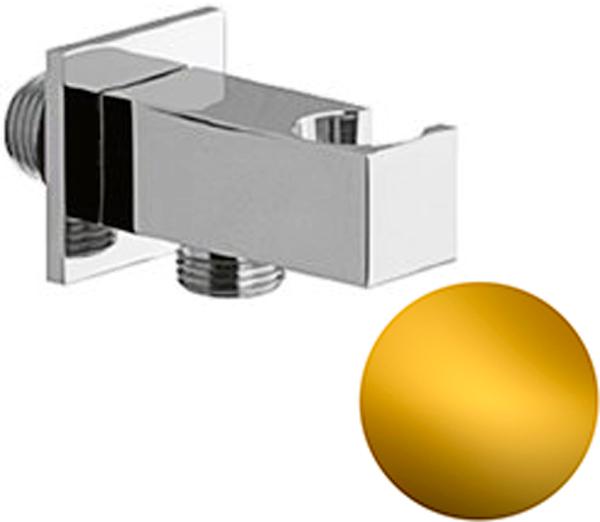 Kронштейн для душа с выходом воды 1/2 для подключения душа, (цв.золото), Cezares ZZ