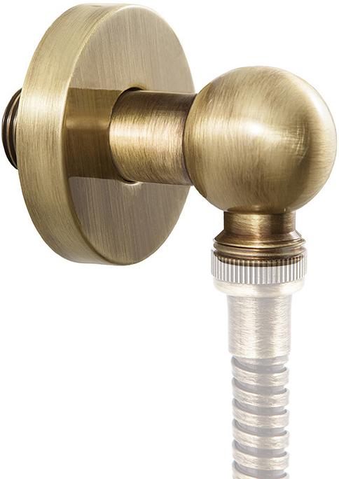 Шланговое подсоединение "Классика", 1/2, (цв.бронза), Cezares ZZ