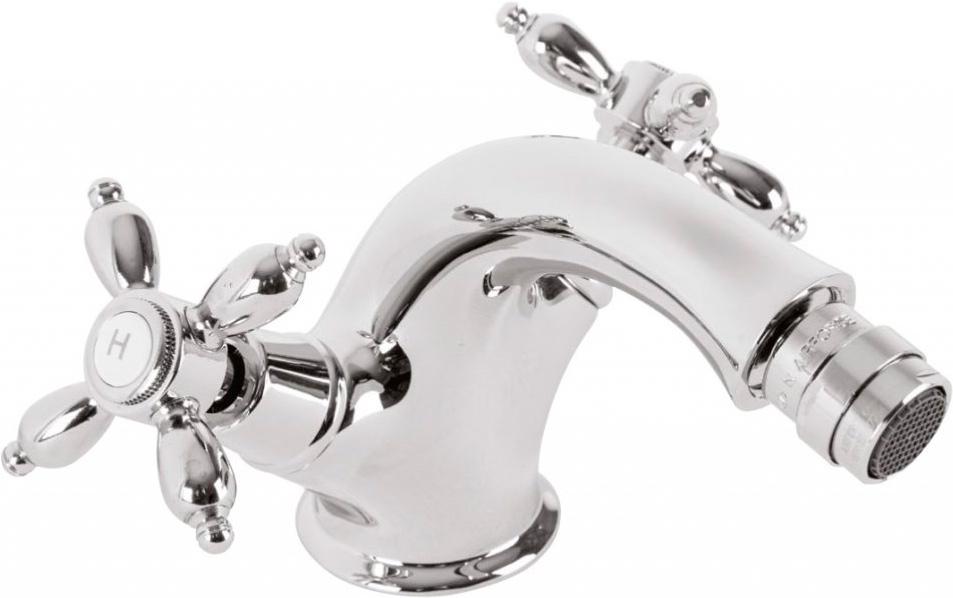 Смеситель для биде, с д/к, (цв.хром), Nostalgia ZZ
