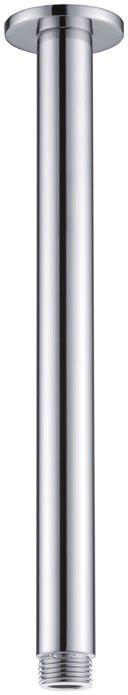 Кронштейн для верхнего душа, потолочный, 320мм, круглый, с подводом воды 1/2, (цв.белый матовый), Cezares ZZ