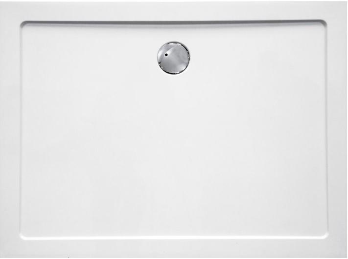 Поддон душевой 1200х900h35мм, прямоугольный, отв. слива 90мм, (без сифона, ножек, экрана), цв. белый стеклокомпозит SMC, Cezares