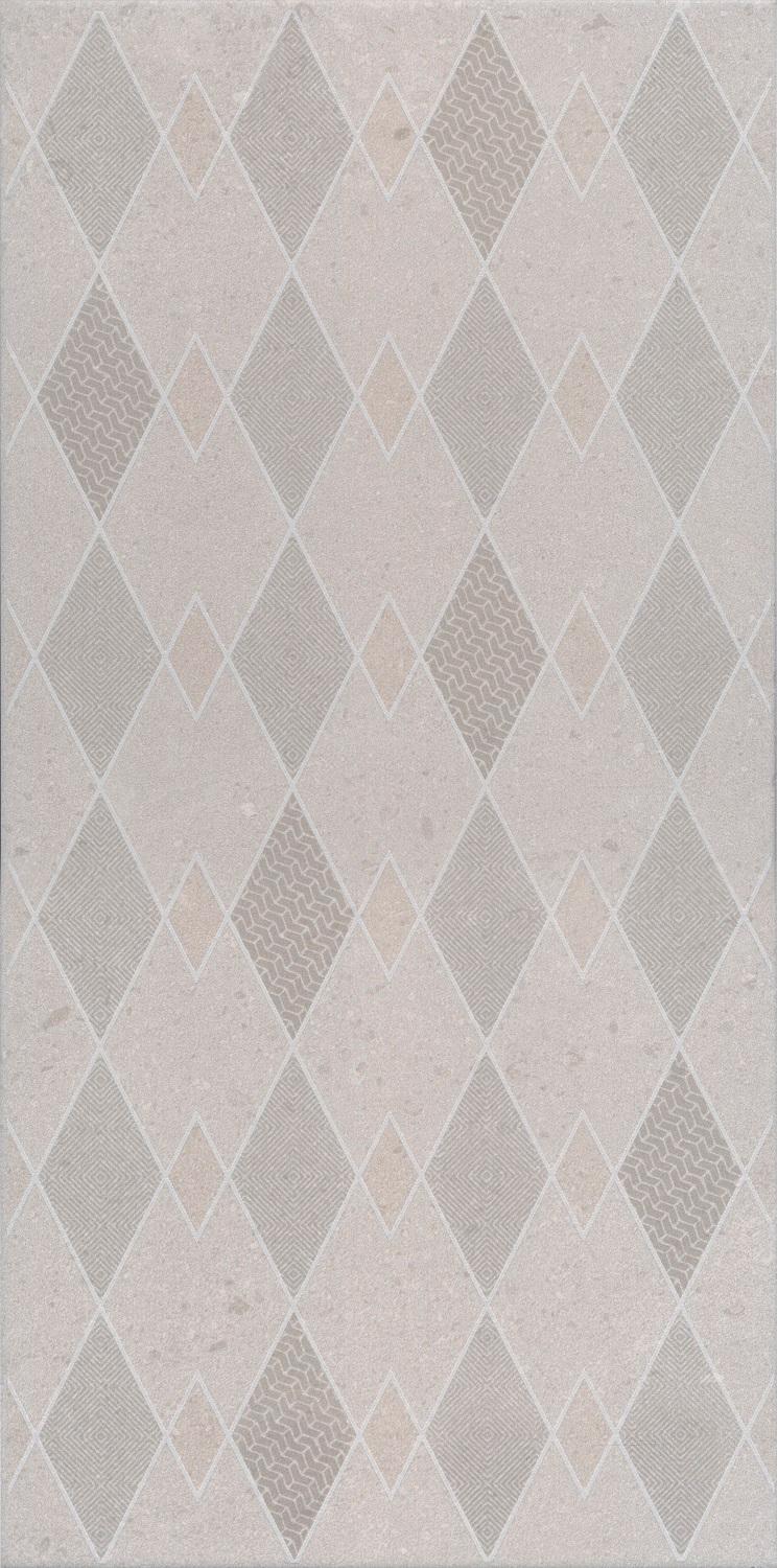 Декор Про Матрикс серый светлый матовый обрезной 30x60