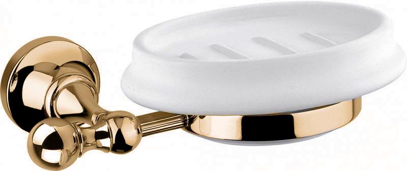 Мыльница настенная керамическая, (цв.бронза), Olimp ZZ