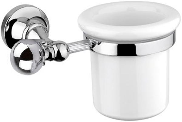 Стакан настенный керамич. (цв.хром), Olimp ZZ