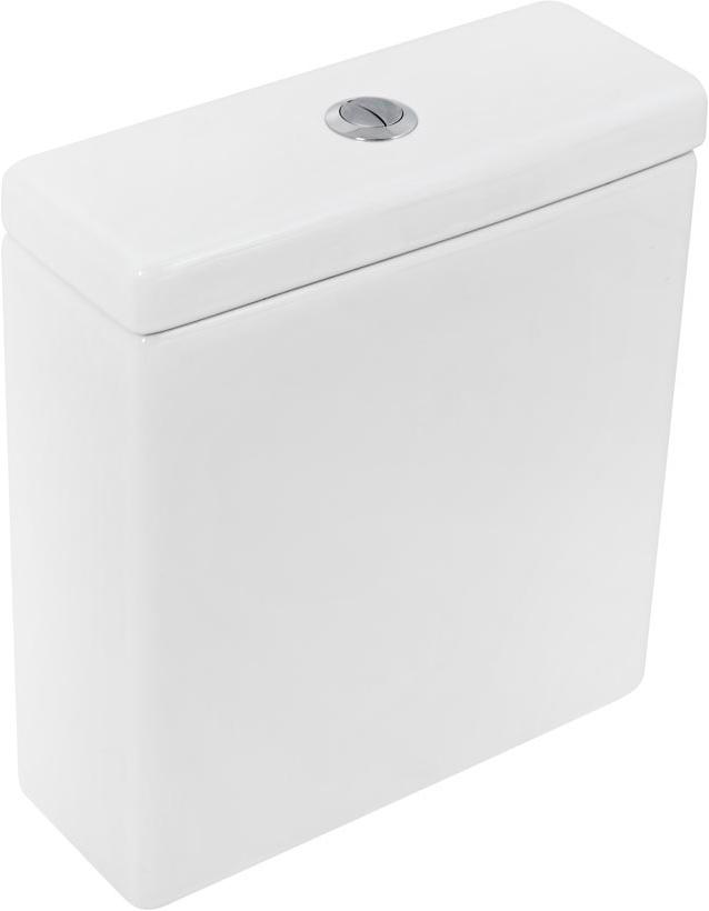 Бачок для напольного унитаза (арматура смыва 3/6л. в компл.), подвод воды снизу, Stylus ZZ