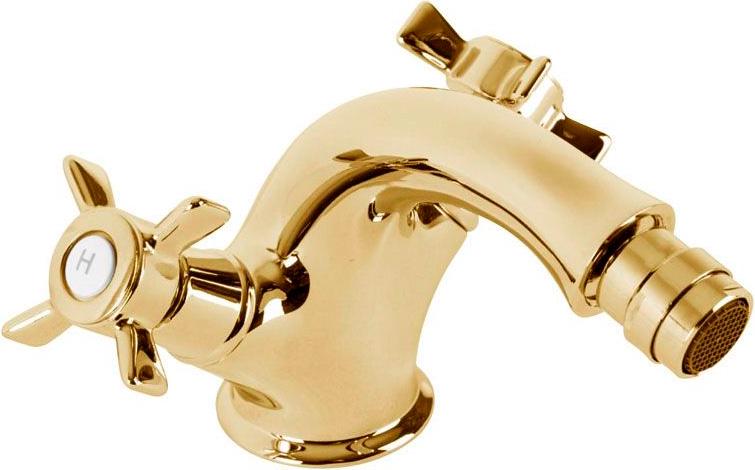 Смеситель для биде, с д/к, (цв. золото), Lord ZZ