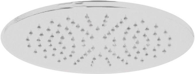 Душ верхний, стационарный, круглый, 225мм, G 1/2, антикальц., (латунь цв.белый матовый), Cezares ZZ
