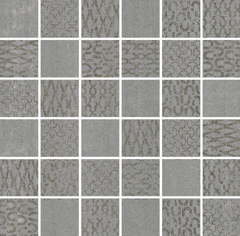 Декор Про Дабл серый темный мозаичный|30х30