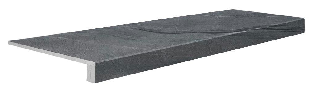 Ступень Евро проходная Роверелла серый (n059048)| 34.5x236.5