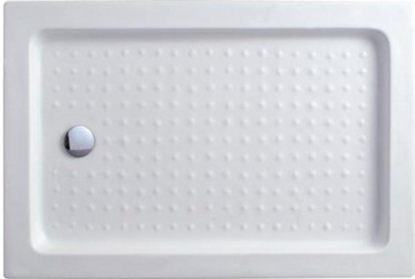 Поддон душевой 1000х800h150мм, прямоугольный, отв. слива 90мм, (сифон крышка цв.хром, мет каркас, ножки в компл.), акрил цв.белый, Cezares ZZ
