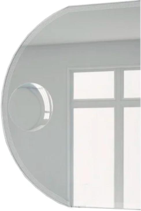 Зеркало 600x800мм реверс., с увеличит.зеркал., встроенной по периметру Led подсвет., системой антизапотевания, без выключателя, Cezares ZZ