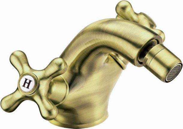 Смеситель для биде, с д/к, (цв. бронза), Retro KL