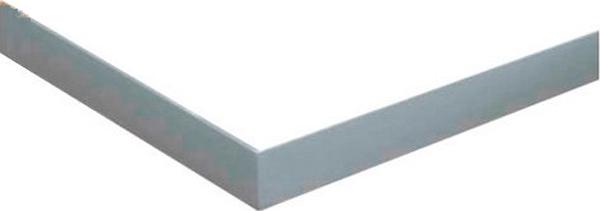 Экран угловой для квадратного душевого поддона 900х900хh95мм, акрил цв.белый, Cezares ZZ