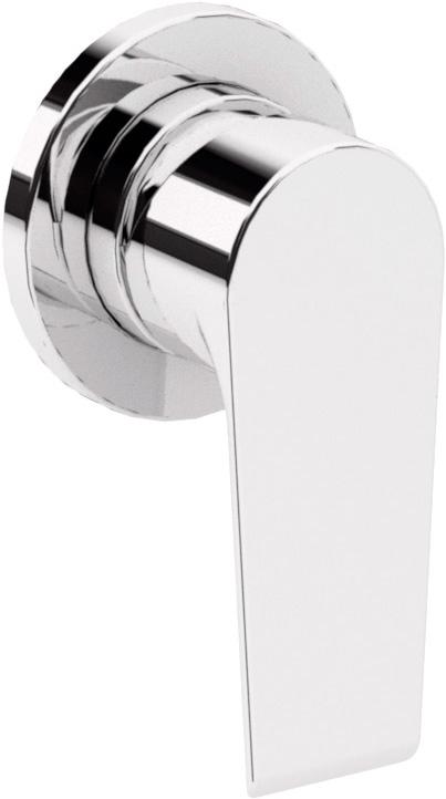 Смеситель для душа, встраиваемый в стену, (цв.хром), Nautic ZZ