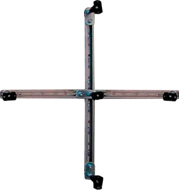 Каркас металлический и ножки для поддона 1000х1000мм, 1/4 круга, R550мм, Cezares ZZ