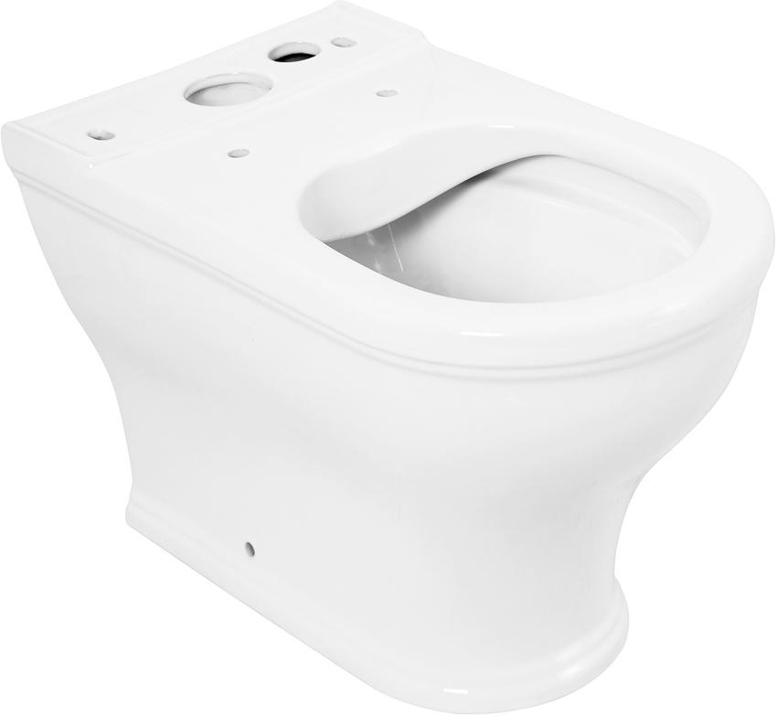 Чаша напольного унитаза 360х610хh405мм, (без бачка и сиденья), крепёж к полу в компл., Giubileo ZZ