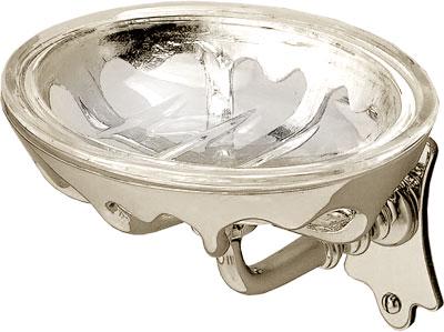 Мыльница настенная стекл., (латунь) Mayfair ZZ