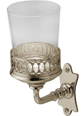 Стакан настенный стекл., (латунь) Mayfair ZZ